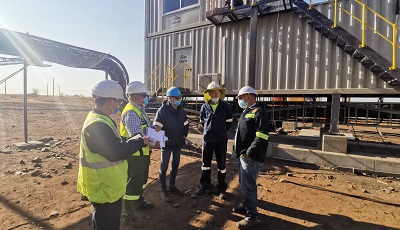 必发集团app南非亚矿KMR项目电控柜成功调试